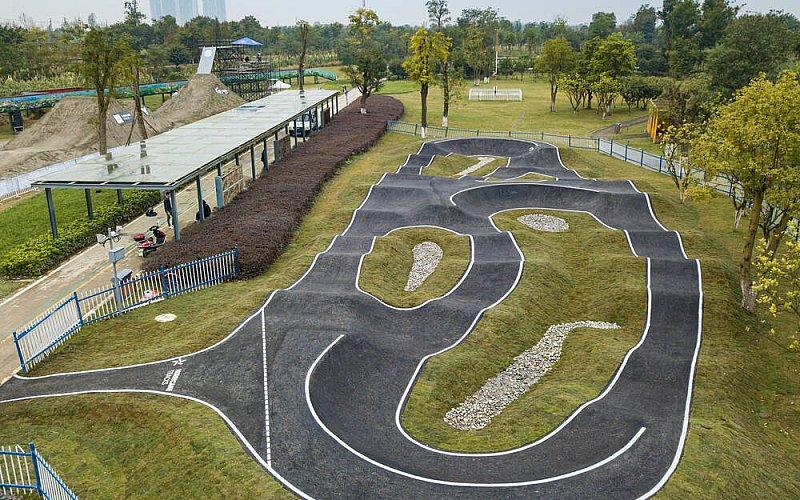 Pumptrack création ChengDu