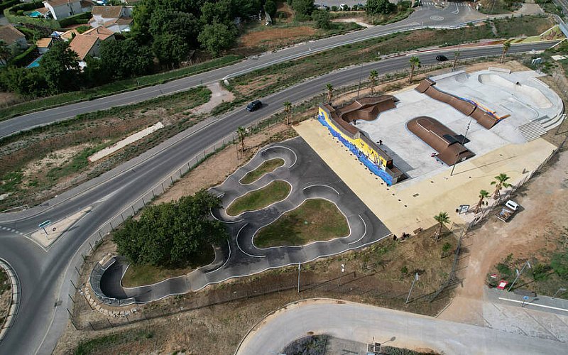 Créateur, installateur de pumptrack en France - Baillargues park
