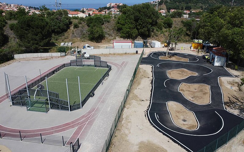 Entreprise création & installation de pumptrack & piste BMX race - Banuyls 66