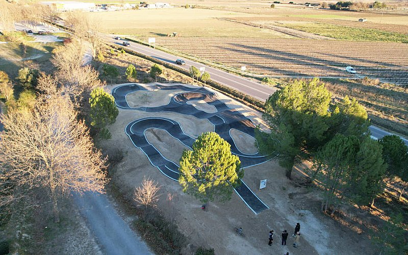 Créateur, installateur de pumptrack en France - Calvisson Gard