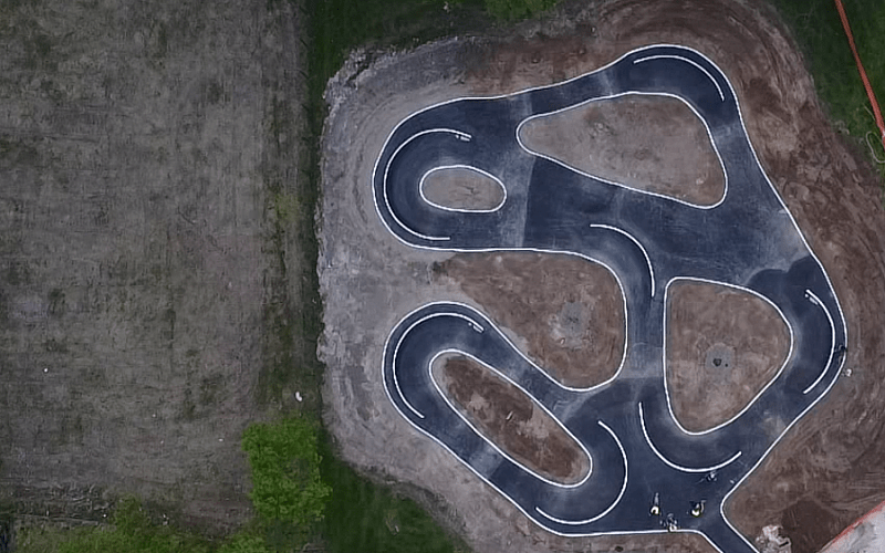 Concepteur de Pumptrack, installation en France Ain