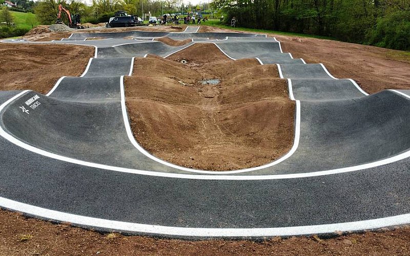 Création, installation Pumptrack en France - Lyon