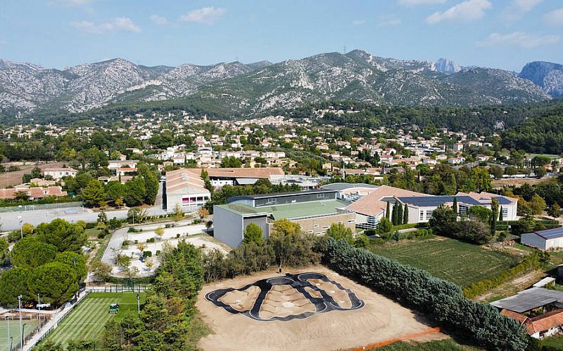 Création, installation de Pumptrack en France - Commune Gemenos