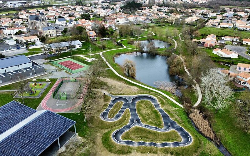 Concepteur de Pumptrack, installation sur mesure