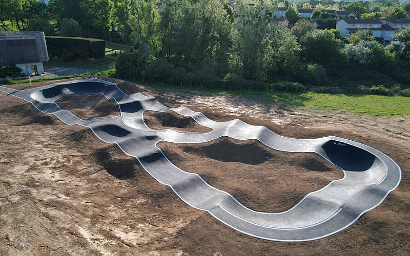 Création, installation piste de Pumptrack en France