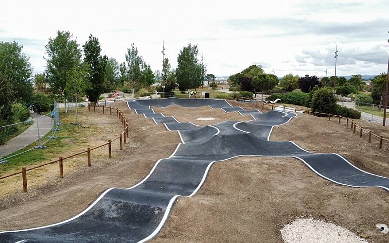 Création, installation de Pumptrack en France - Commune Marignane