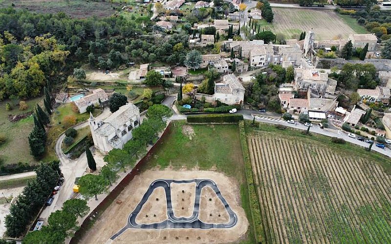 Créateur, installateur de pumptrack en France - Maubec 84