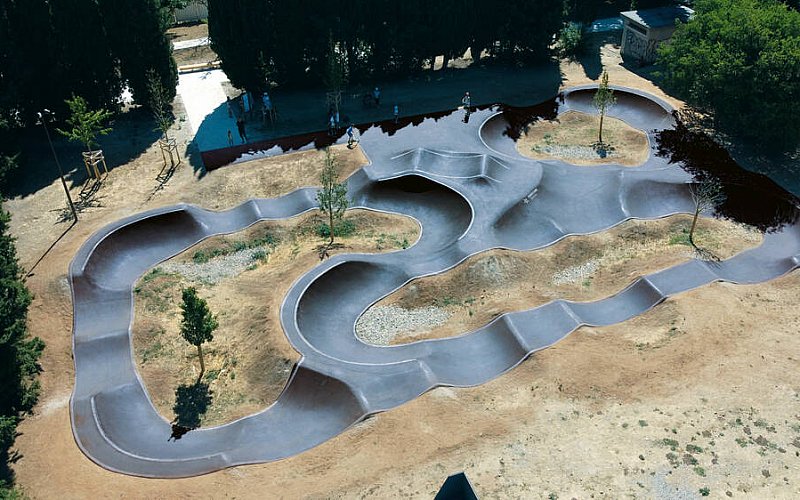 Créateur, installateur de pumptrack en France - Montpellier