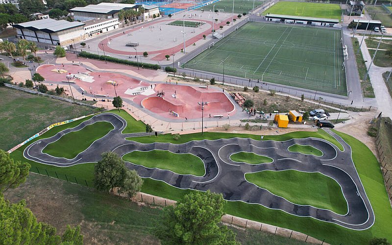 Créateur, installateur de pumptrack en France - Perpignan