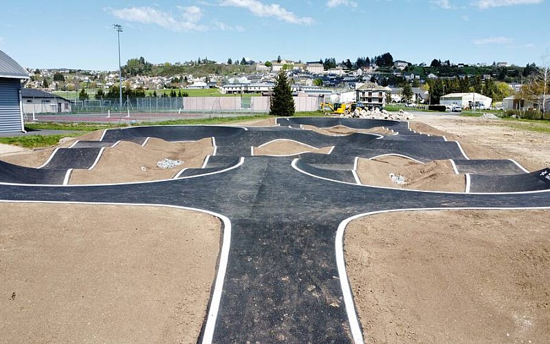 Créateur, installateur de pumptrack en France - Saint Alban 48