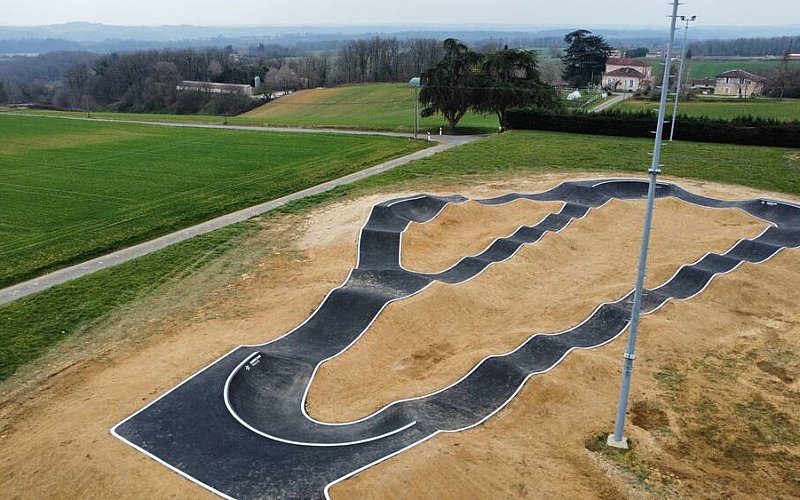 Créateur, installateur de pumptrack en France - 32 Saint Blancard