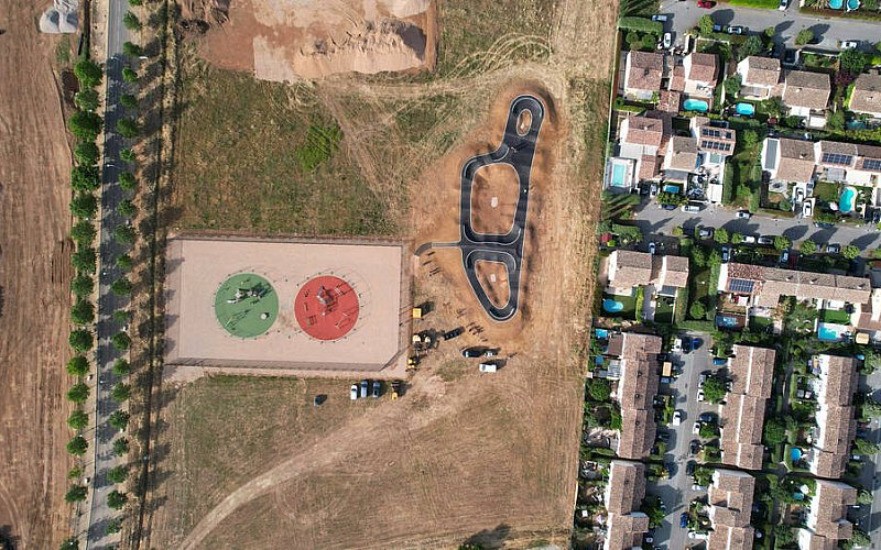 Création, installation de Pumptrack en France - Commune Saint Maximin