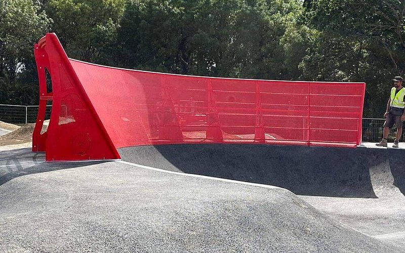 Pumptrack création installation communale saint nazaire