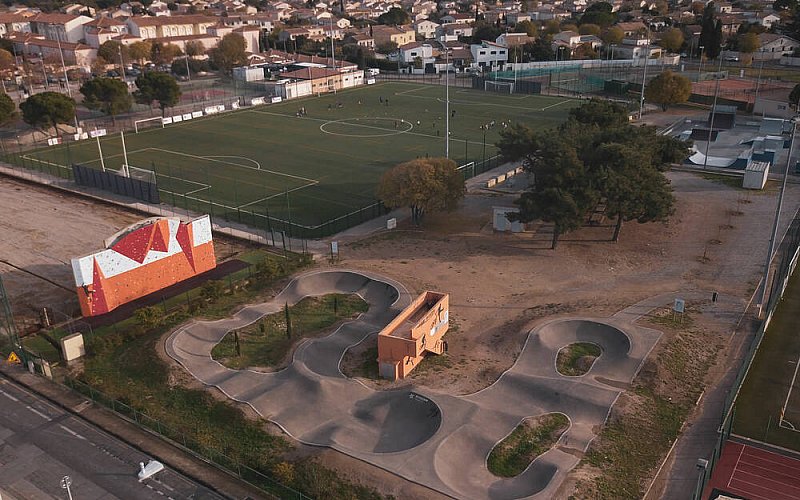 Créateur, installateur de pumptrack en France - Vendargues herault