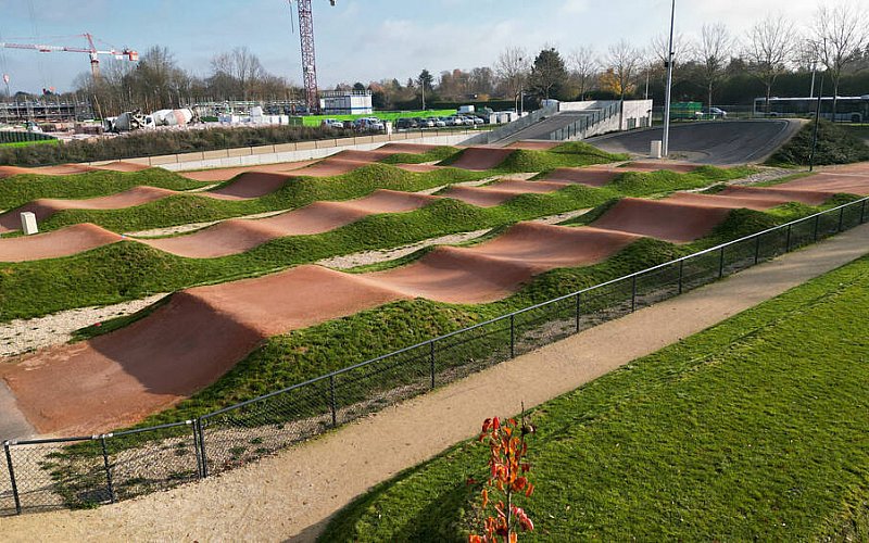 Création, installation de Piste BMX en France