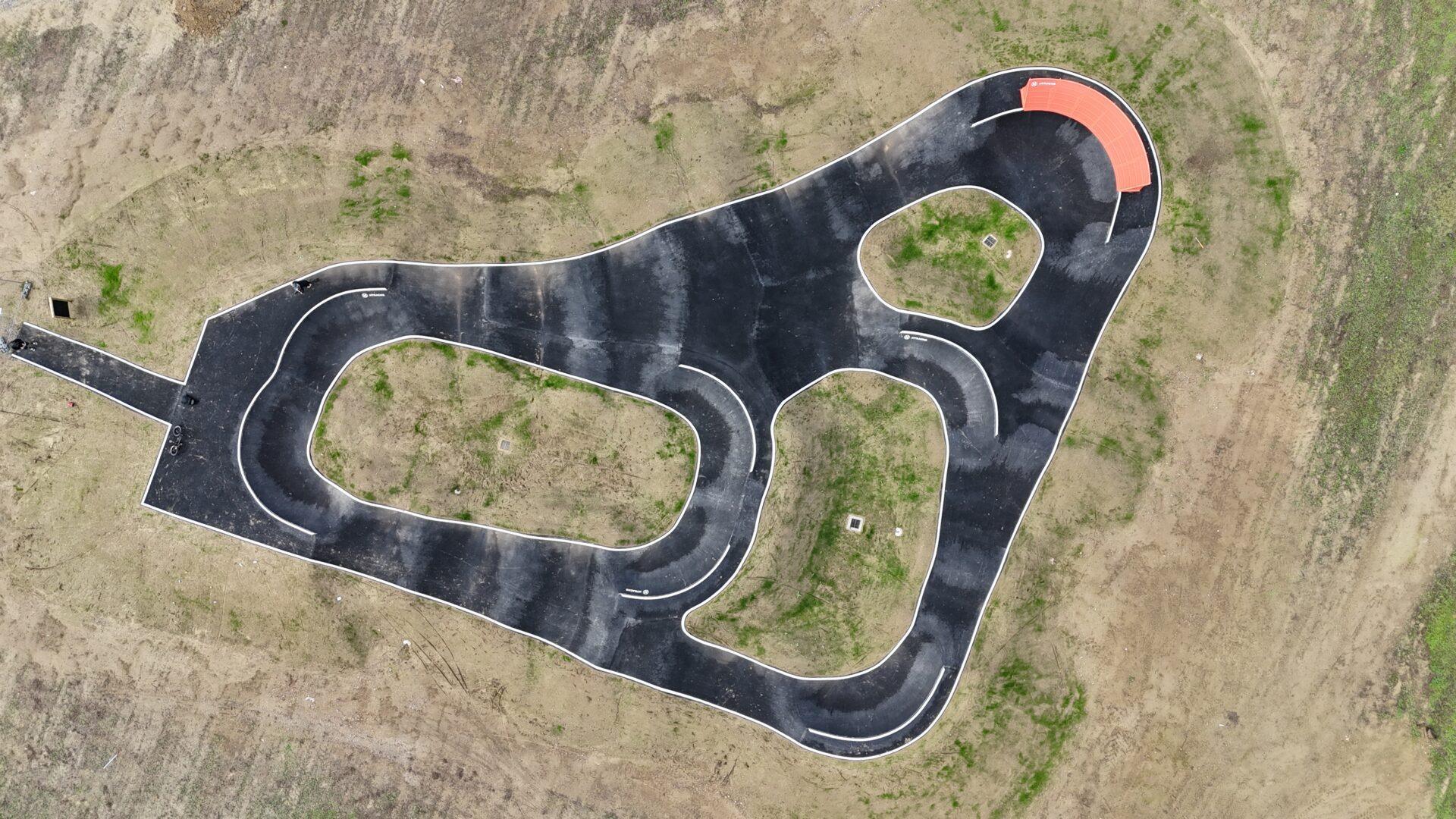 Réalisation d'un pumptrack à Mondonville